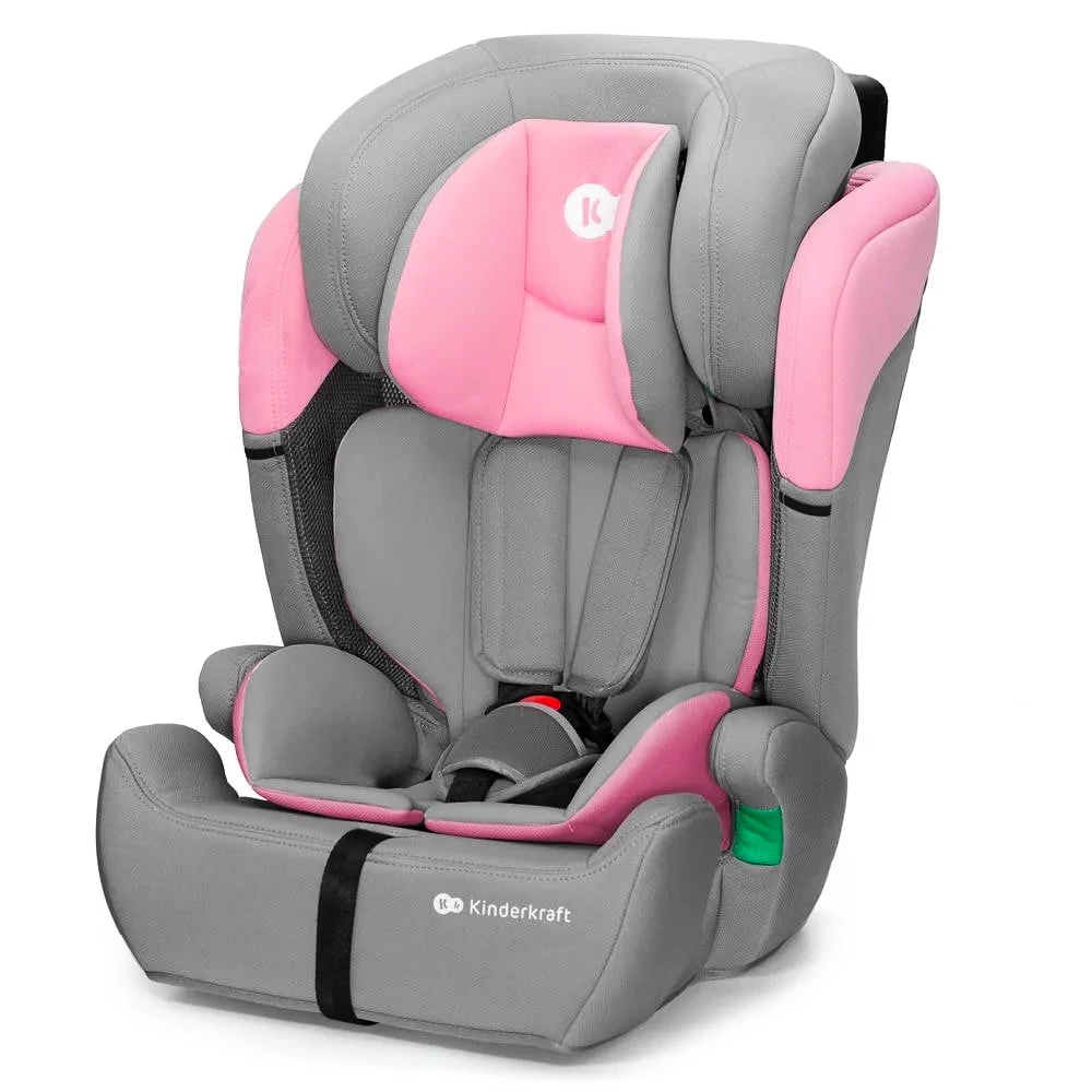 Autostoeltje Kinderkraft Comfort UP i-Size 76-150cm Pink