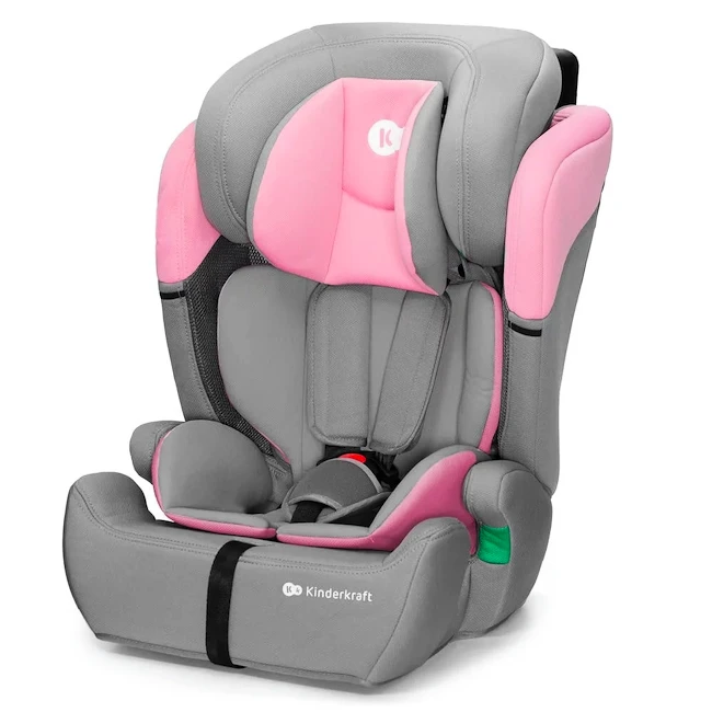 Autostoeltje Kinderkraft Comfort UP i-Size 76-150cm Pink