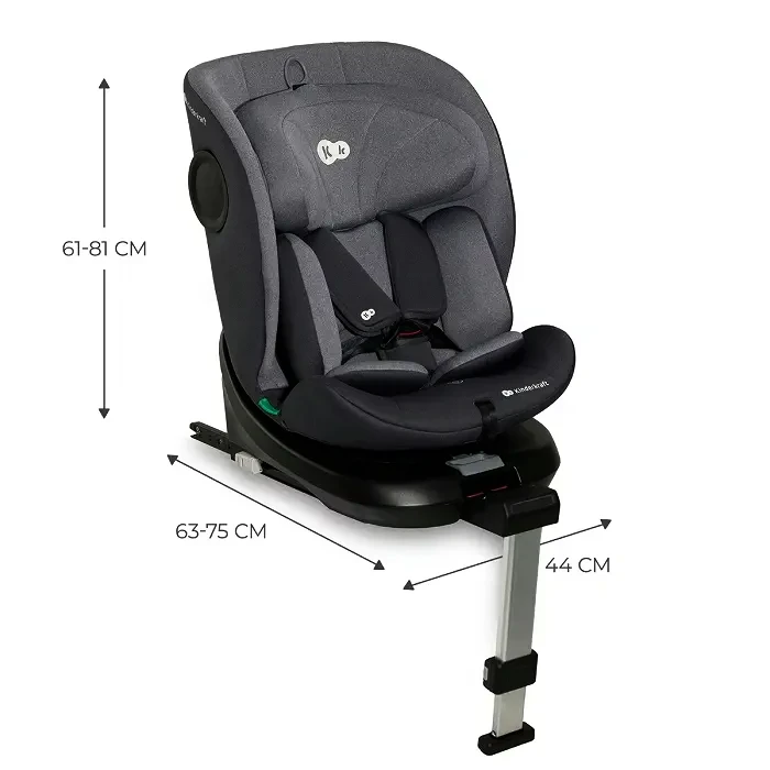 Autostoeltje Kinderkraft  I-360 i-Size 40-150 cm Grey