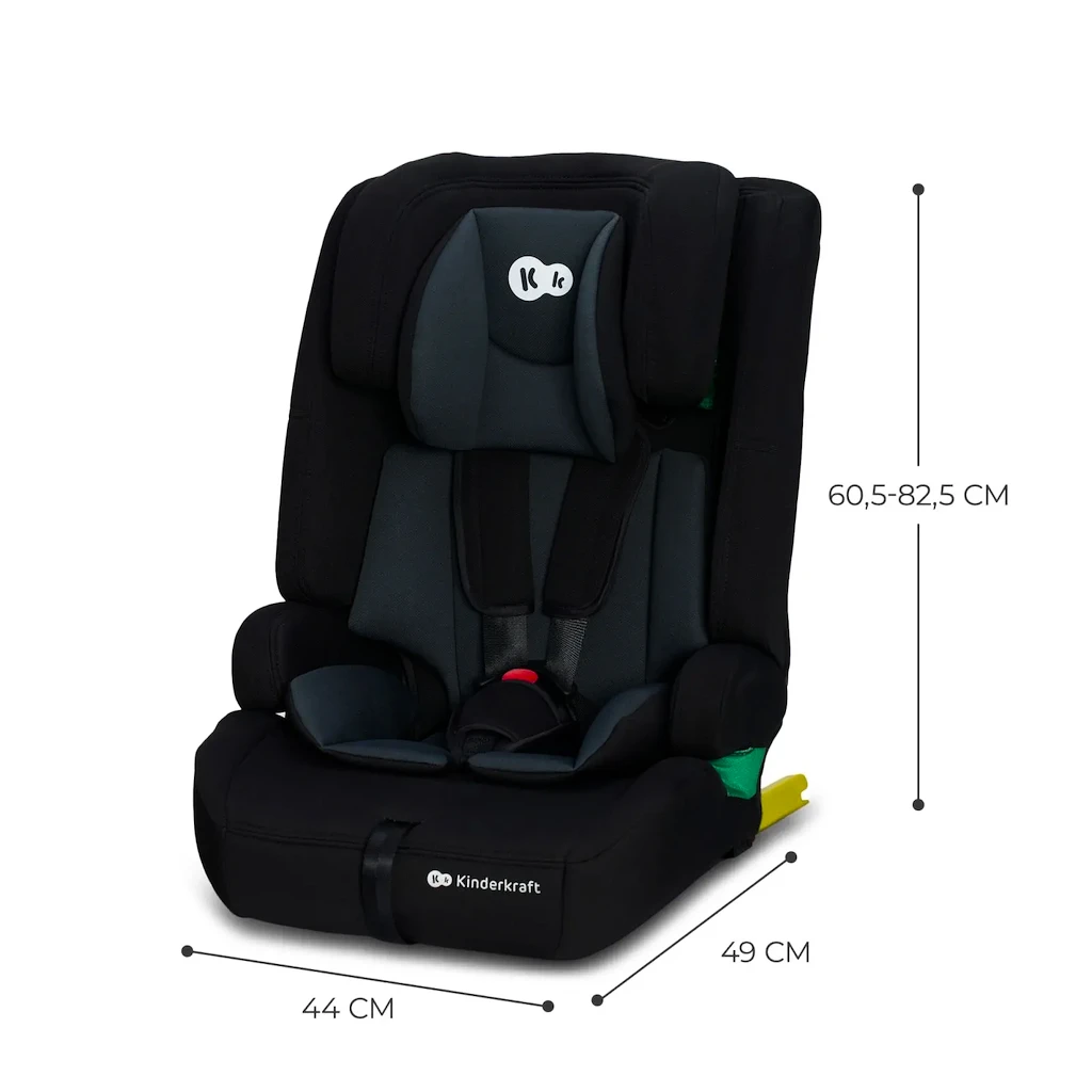 Autostoeltje Kinderkraft Safety Fix 2 i-Size 76-150 cm Black 8Kg