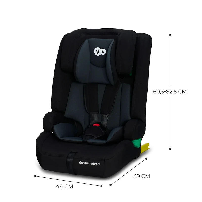 Autostoeltje Kinderkraft Safety Fix 2 i-Size 76-150 cm Black 8Kg