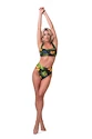 Badkleding Nebbia  High-waist sporty bikini - spodní díl 555 jungle green