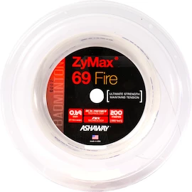 Badminton besnaring Ashaway ZyMax 69 Fire white - 200 m