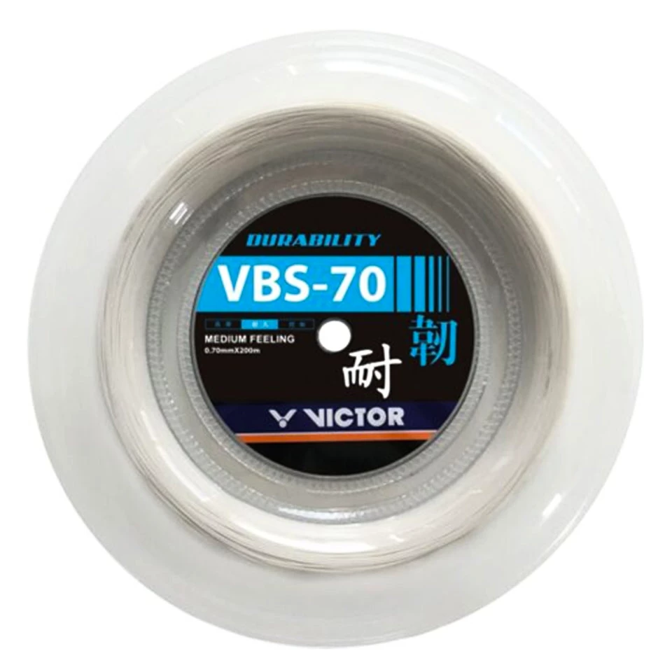 Badminton besnaring Victor  VBS-70 White Reel 200 m