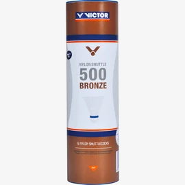 Badminton shuttles Victor Nylon Shuttle 500 Bronze Yellow