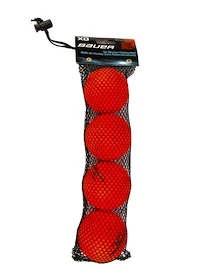 Bal voor ball hockey Bauer Xtreme Density Orange - 4 pack