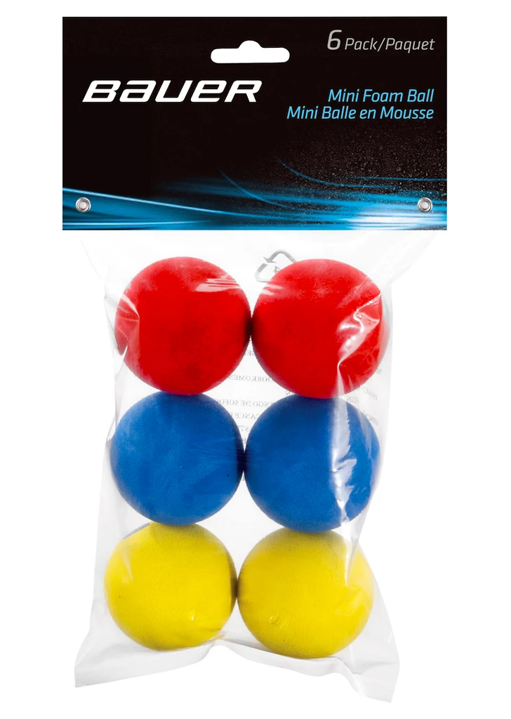 Bauer  Mini Foam Ball - 6 Pack
