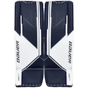 Beenbeschermers Bauer Supreme M5PRO - MTO white/navy Intermediate