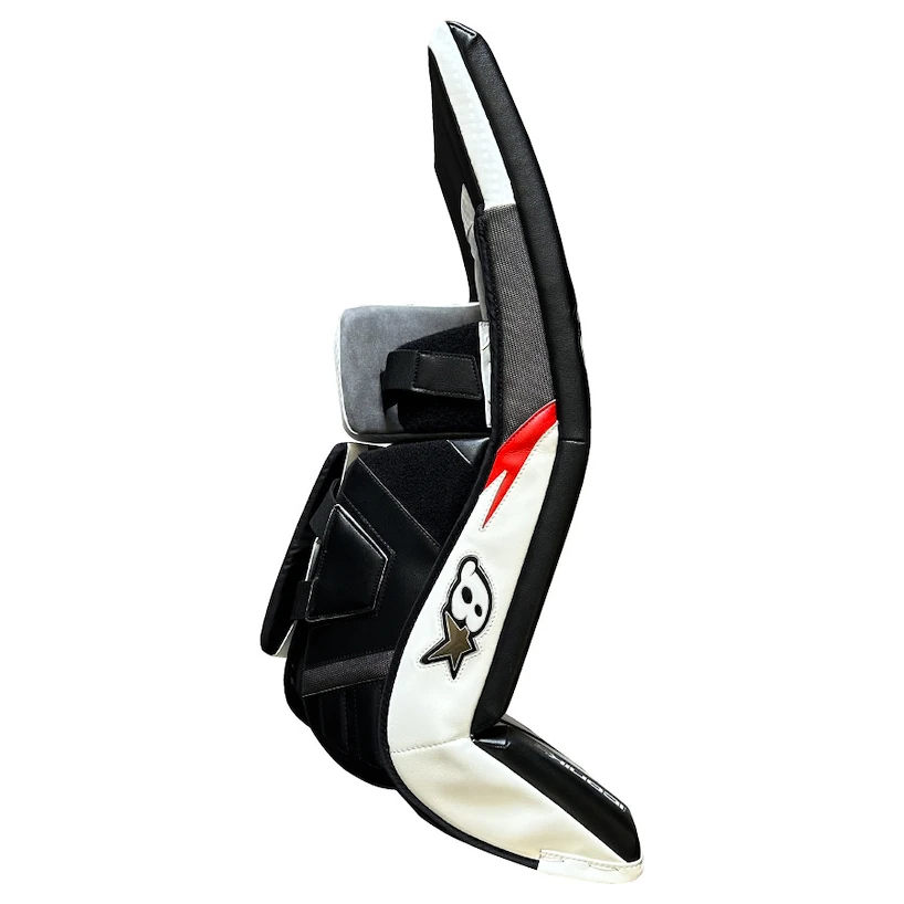 Beenbeschermers BRIAN'S Iconik X White/Red Senior 36 + 1 inch