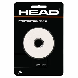 Beschermende tape voor rackets Head Protection Tape White