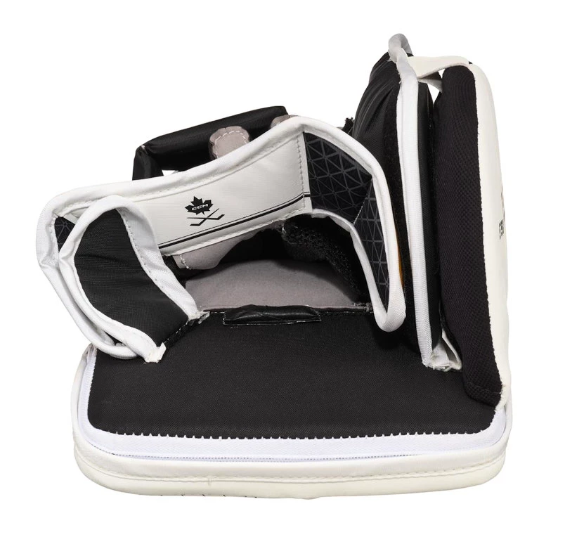 Blokhandschoen CCM Eflex 6 White Senior rechter hand (full-right)