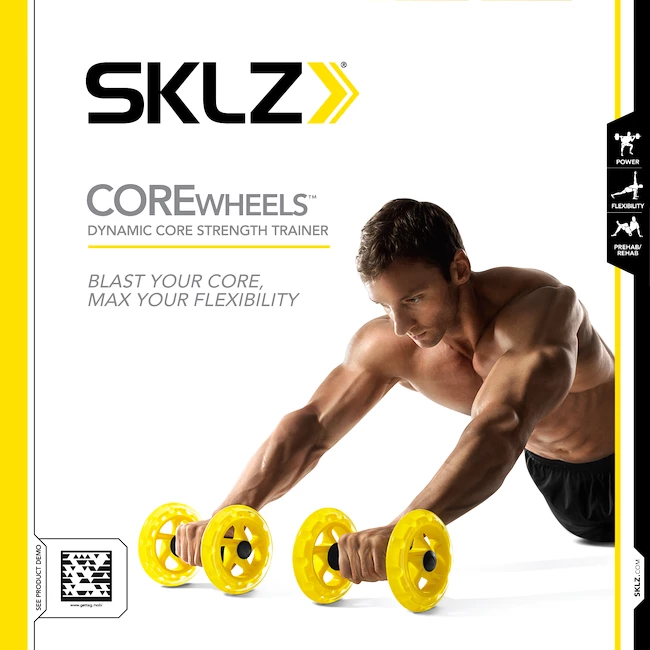 Buikspierwiel SKLZ  Core Wheels