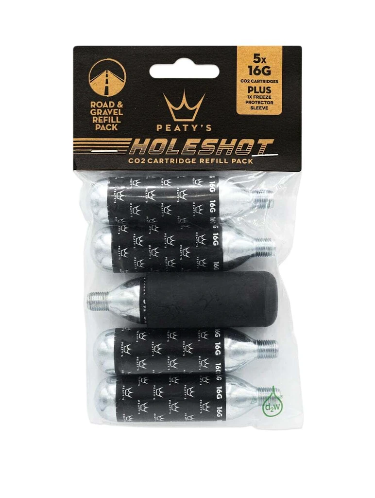 CO2-patroon PEATY'S  Cartridge refill pack - road & gravel (16g) (ppr-co2-ref-rag-12)