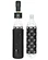 CO2-pompkop met patroonset PEATY'S  Mtb (25g) - black (ppr-hti-mtb-blk-12)