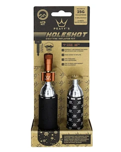 CO2-pompkop met patroonset PEATY'S  Mtb (25g) - red (ppr-hti-mtb-red-12)