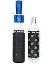 CO2-pompkop met patroonset PEATY'S  Road & gravel (16g) - navy (ppr-hti-rag-nvy-12)