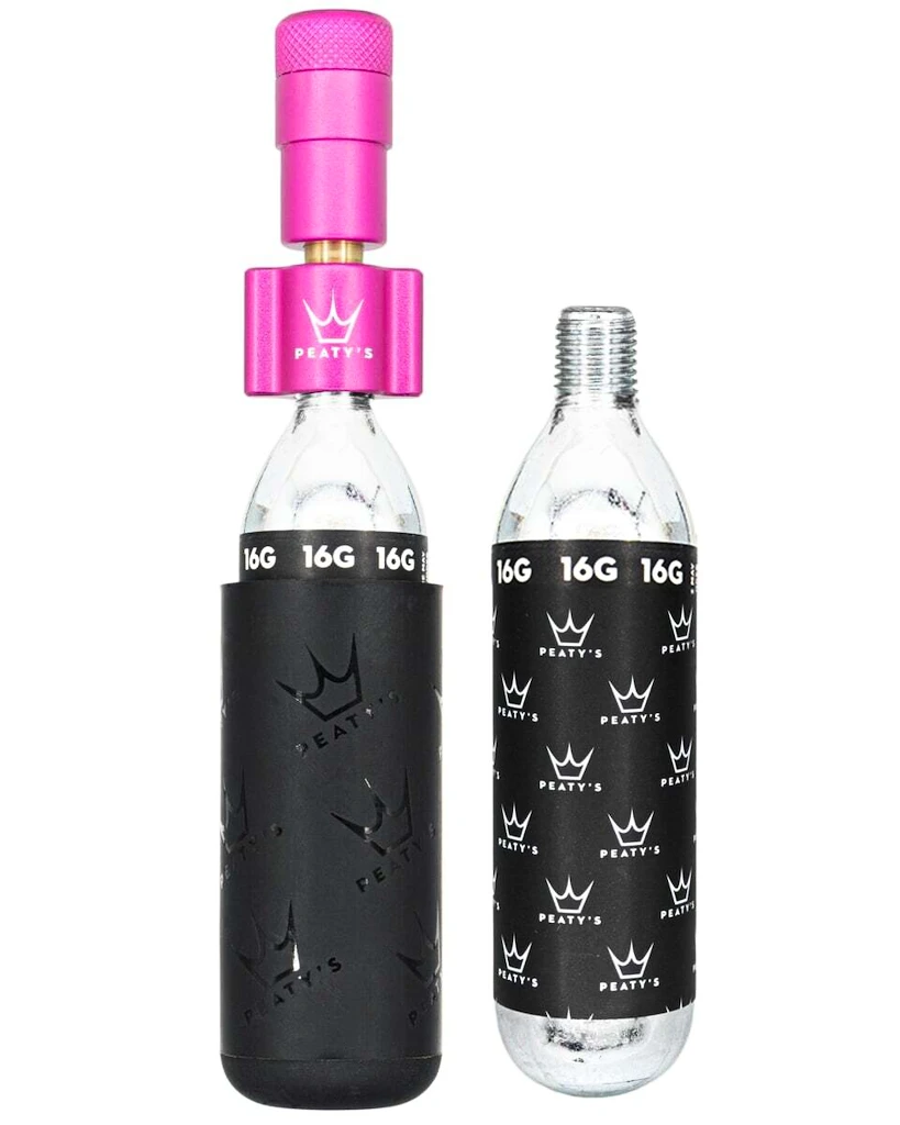 CO2-pompkop met patroonset PEATY'S  Road & gravel (16g) - punch (ppr-hti-rag-pun-12)