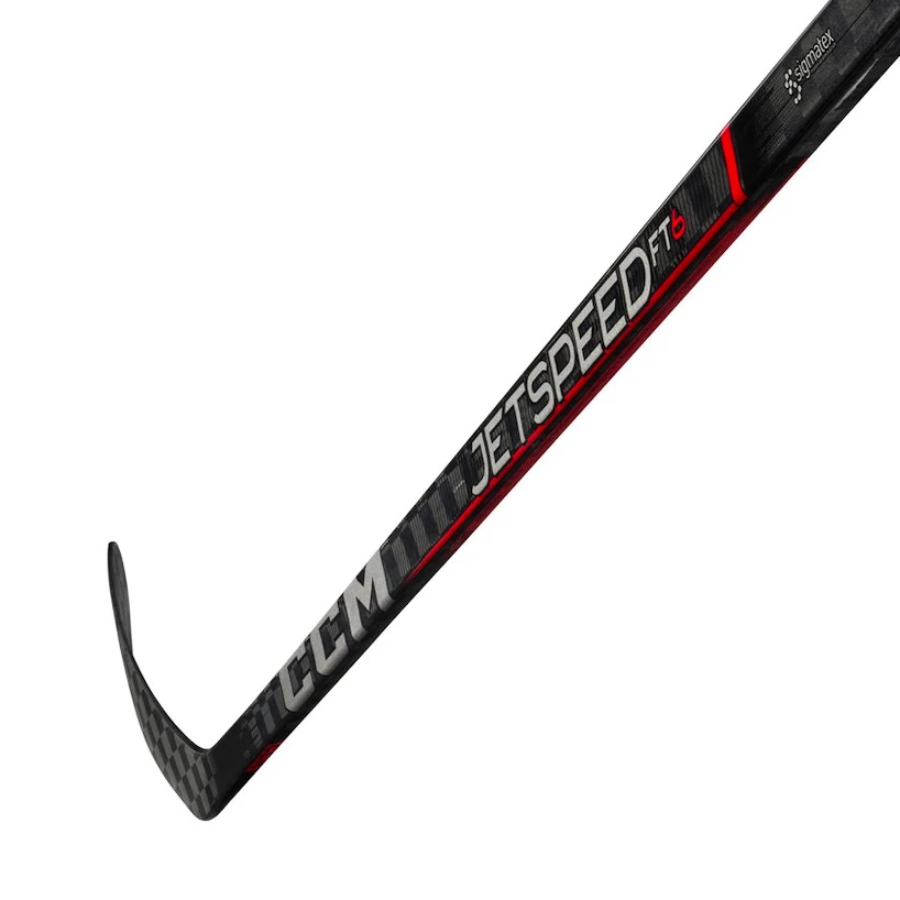Composiet ijshockeystick CCM JetSpeed FT6 Senior 29 rechterhand naar beneden, flex 85