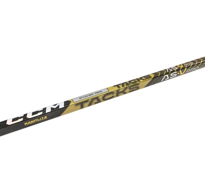 Composiet ijshockeystick CCM Tacks AS-V PRO Junior 88 rechterhand naar beneden, flex 50