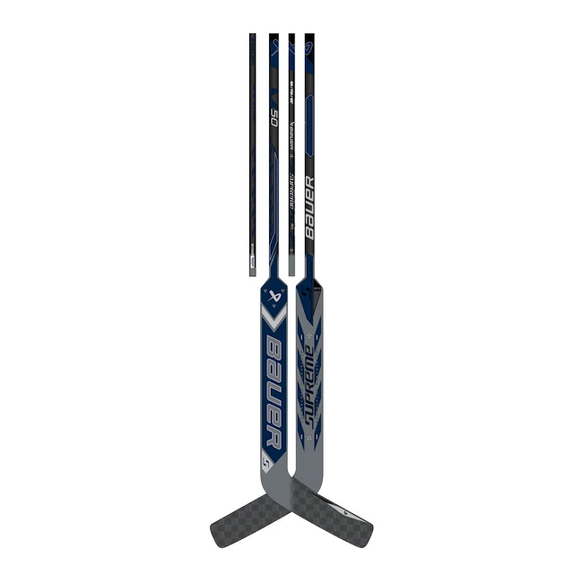 Composiet ijshockeystick keeper Bauer Supreme M50PRO Navy Intermediate 23 inch, L (Regular)