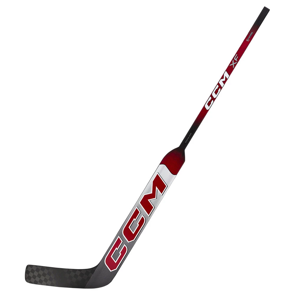 Composiet ijshockeystick keeper CCM Tacks XF White/Red Intermediate 23 inch, L (Regular)
