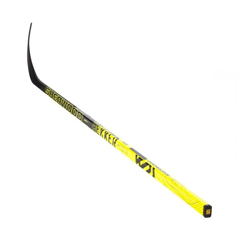 Composiet ijshockeystick SHER-WOOD Rekker Legend 4 Intermediate PP92 linkerhand hieronder, flex 50