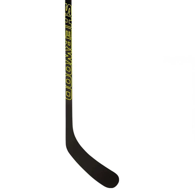 Composiet ijshockeystick SHER-WOOD Rekker Legend 4 Intermediate PP92 linkerhand hieronder, flex 50