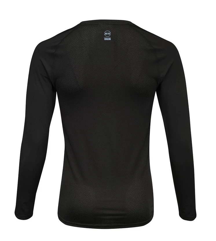 Compressie T-shirt CCM  Compression LS Top Black Junior