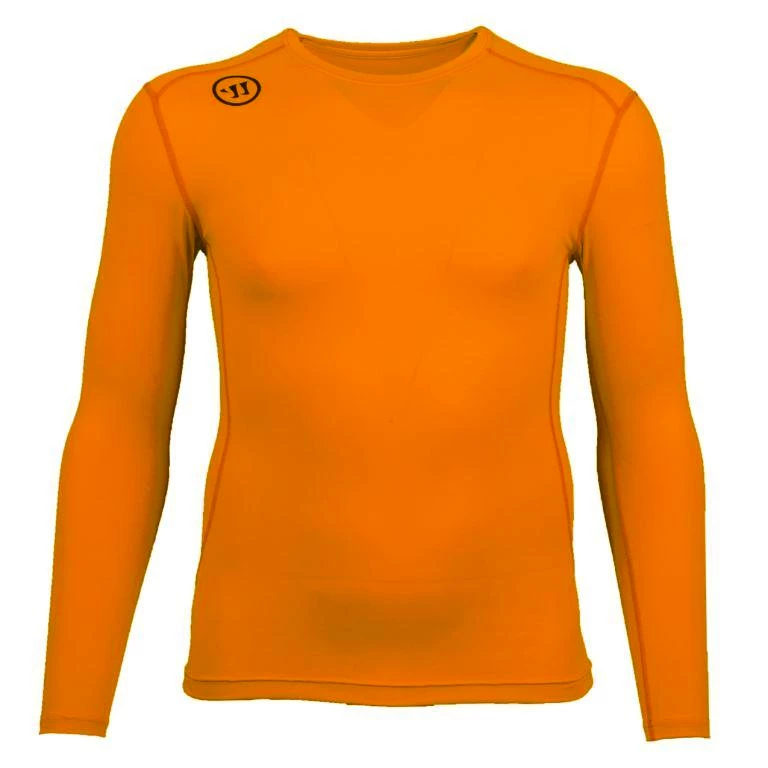 Compressie T-shirt Warrior  Compression LS Orange Junior