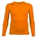 Compressie T-shirt Warrior  Compression LS Orange Junior