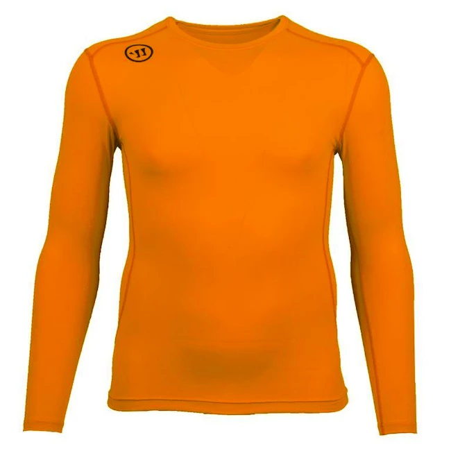 Compressie T-shirt Warrior  Compression LS Orange Junior