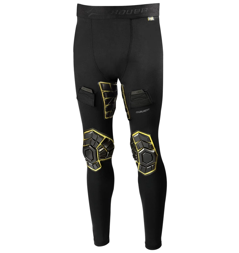 Compressiebroek voor heren Bauer  Padded Goalie  Senior XL