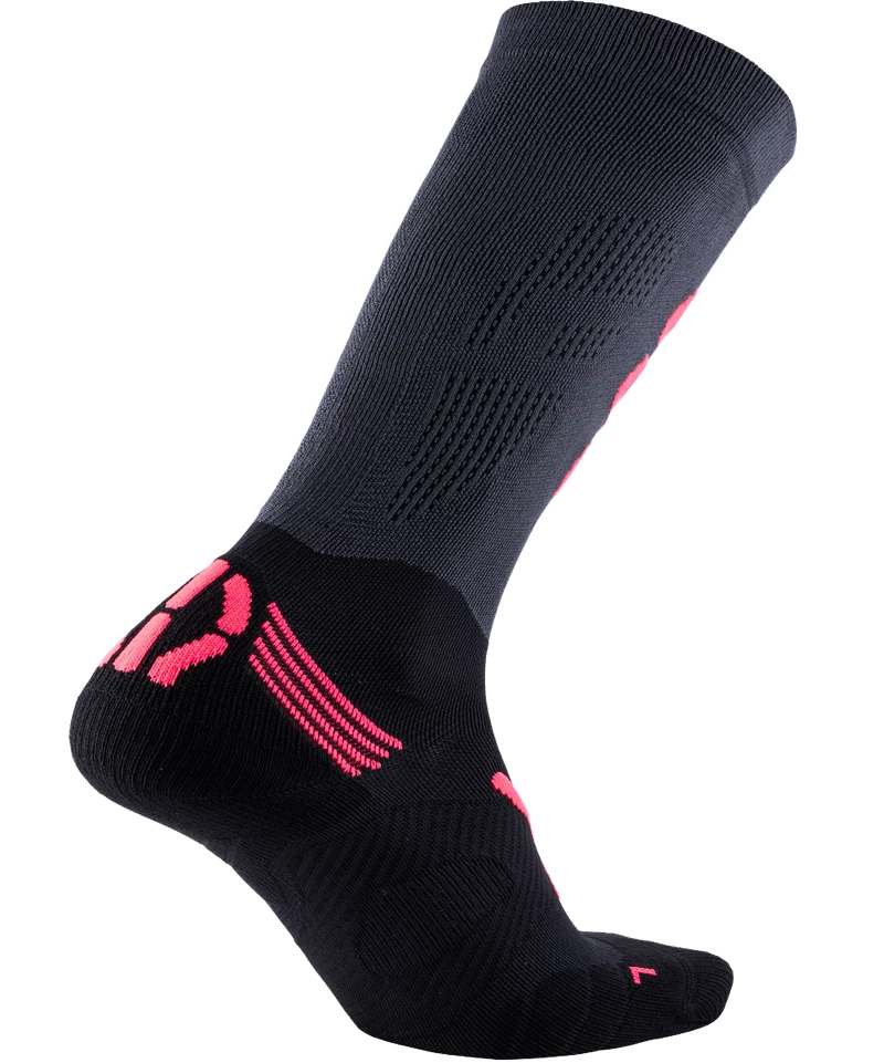 Compressiesokken UYN  Fly Run Red/Grey