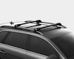 Dakdrager Thule Edge Black Audi A6 Allroad 5-Dr Estate met dakrails 06-11