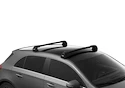 Dakdrager Thule Edge Black Subaru Crosstrek (GU) 5-Dr SUV met vaste punten 23-24