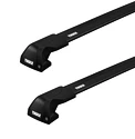 Dakdrager Thule Edge Black Subaru Outback 5-Dr Estate met geïntegreerde dakrails 03-07