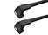 Dakdrager Thule Edge Black Toyota Fortuner 5-Dr SUV met geïntegreerde dakrails 16-24