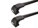 Dakdrager Thule Edge Black Volvo XC60 5-Dr SUV met geïntegreerde dakrails 17-24