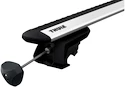 Dakdrager Thule met EVO WingBar Audi A4 Allroad 5-Dr Estate met dakrails 08-15