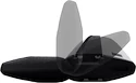 Dakdrager Thule met EVO WingBar Fiat Strada Adventure 2-Dr Pickup met dakrails 14-24