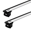 Dakdrager Thule met EVO WingBar Mercedes Benz E-Klasse (S213) 5-Dr Estate met geïntegreerde dakrails 16-23