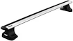 Dakdrager Thule met EVO WingBar Skoda Superb (Mk I) 4-Dr Sedan met kaal dak 05-07