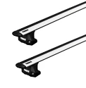 Dakdrager Thule met EVO WingBar Volkswagen Caravelle (T5) 4-Dr Bus met vaste punten 10-15