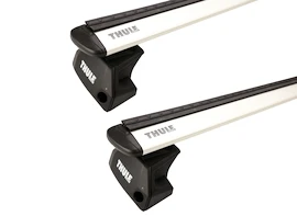 Dakdrager Thule met EVO WingBar Volvo EX40 5-Dr SUV met geïntegreerde dakrails 2024