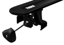 Dakdrager Thule met EVO WingBar Zwart Audi Q7 5-Dr SUV met geïntegreerde dakrails 15-24