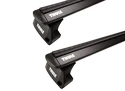 Dakdrager Thule met EVO WingBar Zwart BMW 5-series Touring (F11) 5-Dr Estate met geïntegreerde dakrails 10-17