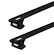 Dakdrager Thule met EVO WingBar Zwart Citroën C4 Grand Picasso 5-Dr MPV met geïntegreerde dakrails 14-24