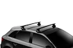 Dakdrager Thule met EVO WingBar Zwart Fiat Punto 5-Dr Hatchback met kaal dak 12+