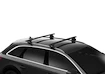 Dakdrager Thule met EVO WingBar Zwart Ford Galaxy 5-Dr MPV met geïntegreerde dakrails 15-23