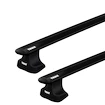 Dakdrager Thule met EVO WingBar Zwart Ford Ranger 4-Dr Double-cab met kaal dak 00-02